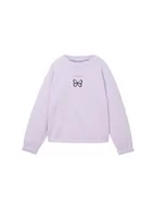 Bluzy dla dziewczynek - TOM TAILOR Dziewczęca bluza dziecięca, 29349 – Lilac Sky, 116/122 cm - miniaturka - grafika 1