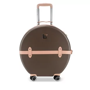 Walizka średnia Semi Line T5673-3 Brązowy - Walizki - miniaturka - grafika 1