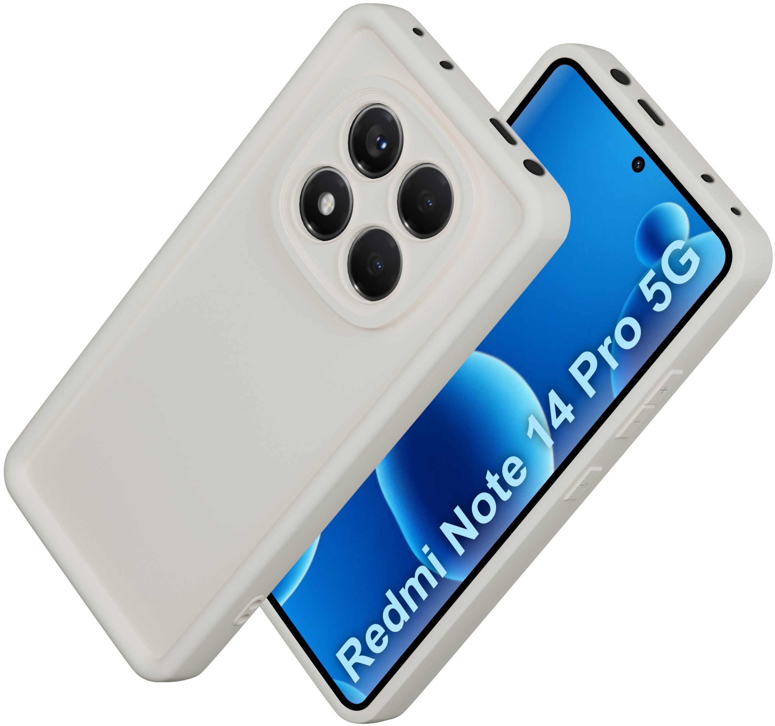 Etui do Xiaomi Redmi Note 14 Pro 5G Pro+ Plus 5G silikonowe MATOWE