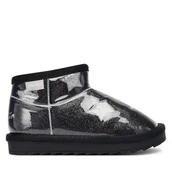 Buty dla dziewczynek - Śniegowce Garvalin 251558 Czarny - miniaturka - grafika 1