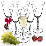 Kieliszki - Kieliszki Do Wina Białego Czerwonego 6 Szt 250 Ml - miniaturka - grafika 1