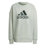 Bluzy damskie - adidas Bluza damska W Fi GFX Q3 SWT, Verlin, XL, Verlin, XL - miniaturka - grafika 1