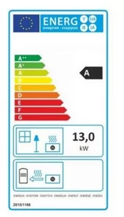 Piec piecyk kominek na drewno 13kW (kolor: czerwony) - spełnia anty-smogowy EkoProjekt 48280255 - Piece wolnostojące - miniaturka - grafika 3