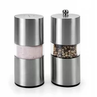 Młynki do soli i pieprzu - Metaltex Młynek do przypraw  solniczka i młynek do pieprzu Spice Line 13 cm akryl stal nierdzewna twm_593797 - miniaturka - grafika 1