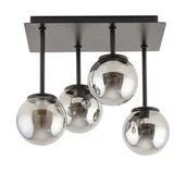 Lampy sufitowe - Tulia lampa sufitowa czarna dymione kule kwadrat 33504 Sigma - miniaturka - grafika 1