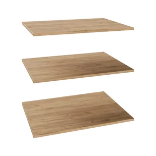 Półka prosta do korpusu 75.2 cm głębokość 58 cm dąb craft 3 szt. - Meble modułowe i akcesoria - miniaturka - grafika 1