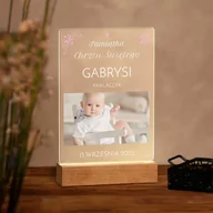 Ramki na zdjęcia - Lampka ramka L z wydrukiem na szkle akrylowym i podświetleniem LED - miniaturka - grafika 1