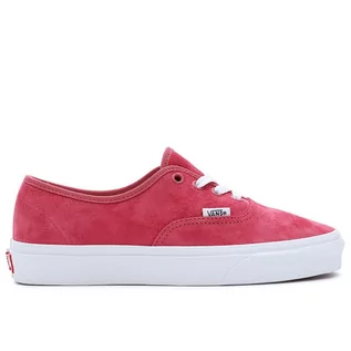 Trampki damskie - Buty Vans Authentic VN0009PVZLD1 - czerwone - grafika 1