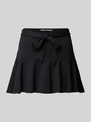 Spódnice - Spódnica mini rozkloszowana z mieszanki wiskozy model ‘POPTRASH’ - miniaturka - grafika 1
