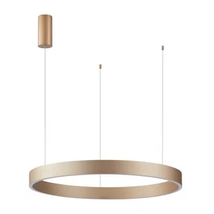 Brasco Down D80 lampa wisząca 1xLED/60W złota - Lampy sufitowe - miniaturka - grafika 1