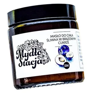 Mydłostac. Masło do Ciała Śliwka w Brązowym Cukrze - Balsamy i kremy do ciała Mydłostac. Masło do Ciała Śliwka w Brązowym Cukrze - Balsamy i kremy do ciała - miniaturka - grafika 1