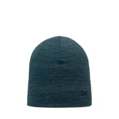 Czapki i chusty sportowe męskie - BUFF Czapka do biegania MIDWEIGHT MERINO BEANIE melange tourmaline - miniaturka - grafika 1