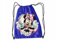 Torby szkolne - WOREK DO SZKOŁY WF/BUTY MYSZKA MINNIE + IMIĘ - miniaturka - grafika 1