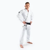 Kimona, stroje i obuwie - GI do brazylijskiego jiu-jitsu MANTO Base 2.0 white - miniaturka - grafika 1