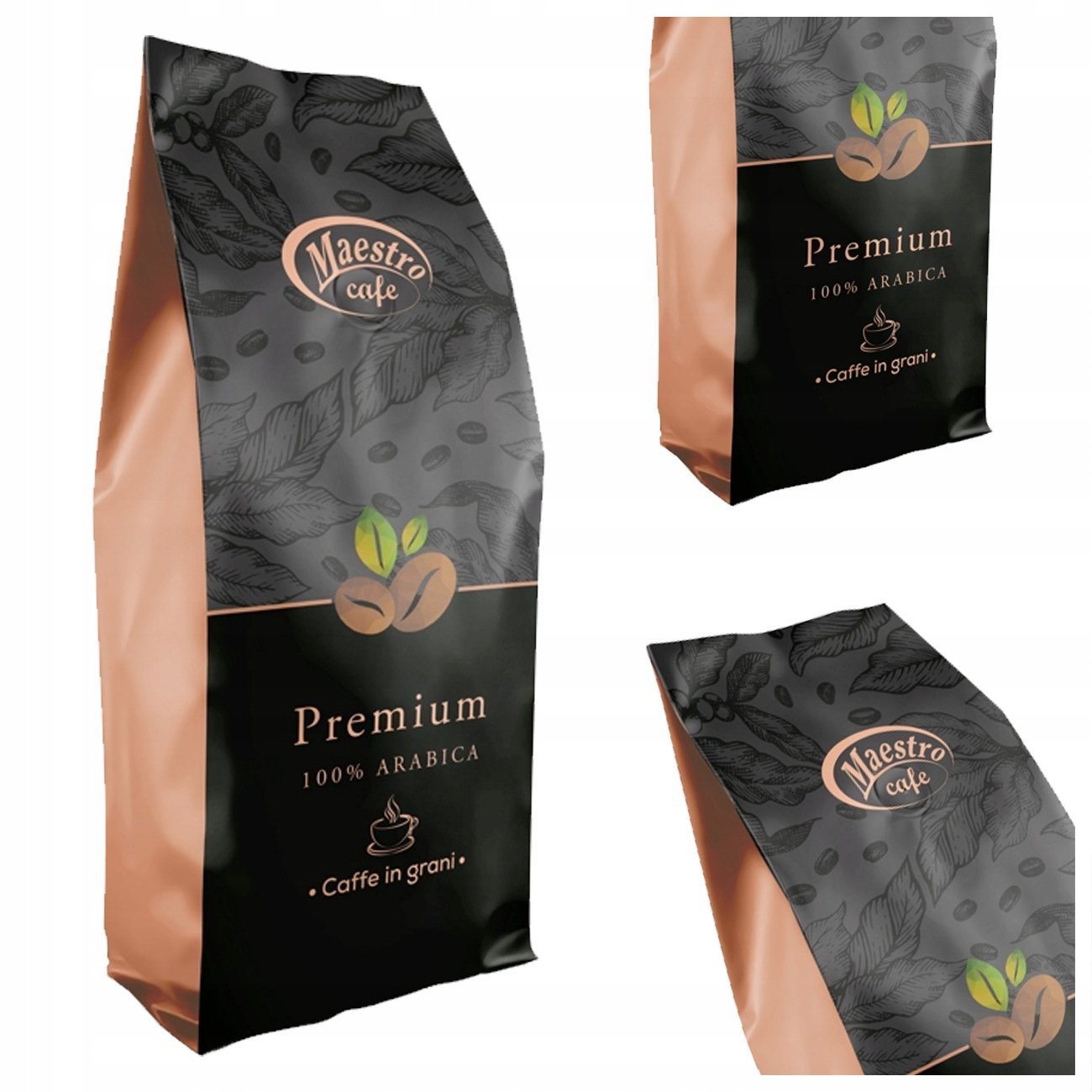 Kawa Ziarnista Maestro Premium 1KG [100% Arabica]