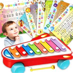 CYMBAŁKI KOLOROWE TONOWE EDUKACYJNE MUZYCZNE DLA DZIECKA INSTRUMENT DZWONKI - Instrumenty muzyczne dla dzieci CYMBAŁKI KOLOROWE TONOWE EDUKACYJNE MUZYCZNE DLA DZIECKA INSTRUMENT DZWONKI - Instrumenty muzyczne dla dzieci - miniaturka - grafika 1