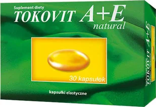 Hasco-Lek PRZEDSIĘBIORSTWO PRODUKCJI FARMACEUTYCZNEJ TOKOVIT A+E NATURAL 30 kaps 3142741 - Witaminy i minerały Hasco-Lek PRZEDSIĘBIORSTWO PRODUKCJI FARMACEUTYCZNEJ TOKOVIT A+E NATURAL 30 kaps 3142741 - Witaminy i minerały - miniaturka - grafika 1