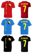Koszulki sportowe męskie - Koszulka BELGIA Kevin DE BRUYNE 7 jr - miniaturka - grafika 1