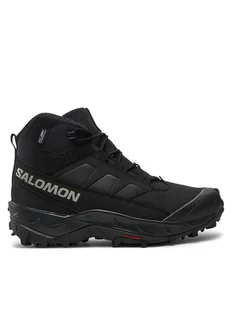 Salomon Trekkingi Crosstrak Waterproof L47570200 Czarny - Buty trekkingowe męskie - miniaturka - grafika 1