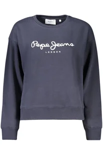PEPE JEANS DAMSKA NIEBIESKA BLUZA Z ROZPIĘCIEM - Pepe Jeans - Bluzy damskie - miniaturka - grafika 1