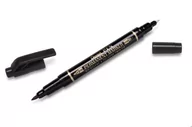 Foliopisy - Foliopis Dwustronny N75W/A Czarny Pentel N75W-A - miniaturka - grafika 1