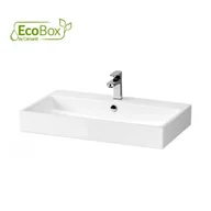 Umywalki - CERSANIT K118-002-ECO E-PACK UMYWALKA MEBLOWA VIRGO 80 BOX - miniaturka - grafika 1