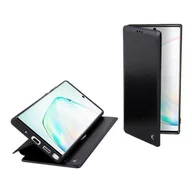 Etui i futerały do telefonów - Case Folio na telefon komórkowy Samsung Galaxy S20 Ultra KSIX Standing Czarny - miniaturka - grafika 1