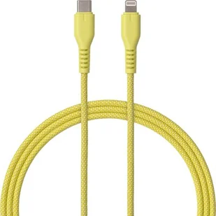 Kabel USB Typ-C - Lightning QUALO Ultimate QKN-CL-05 1.5 m Żółty - Kable USB - miniaturka - grafika 1