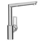 Baterie kuchenne - Hansa Twist - Bateria zlewozmywakowa dźwigniowa, chrom 09202205 - miniaturka - grafika 1