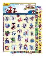 Zabawki kreatywne - naklejki zestaw książeczka z naklejkami nalepki Spidey Spiderman 600szt - miniaturka - grafika 1