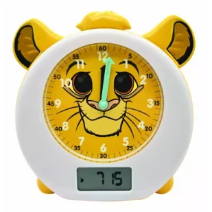 Budzik edukacyjny Simba Król Lew Lexibook RLT100AN - Wyposażenie pokoiku dziecięcego - miniaturka - grafika 1