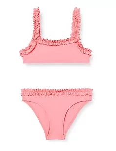 United Colors of Benetton Dziewczęce bikini 3L030K01L dwuczęściowy kostium kąpielowy, różowy 9R5, 2XL, Różowy 9R5, XXL - Stroje kąpielowe - miniaturka - grafika 1