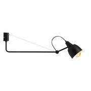 Lampy ścienne - Aldex Arsen 1030C1 kinkiet lampa ścienna 1x60W E27 czarny - miniaturka - grafika 1