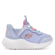 Buty dla dziewczynek - Sneakersy Skechers 303585N/LAV Fioletowy - miniaturka - grafika 1