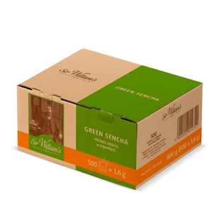 Sir Williams Zielona herbata Tea Green Sencha 500x1,6g - Herbata - miniaturka - grafika 1