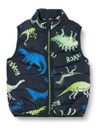 Kurtki i płaszcze dla chłopców - NAME IT NMMMYLANE Vest Dino Roar Kamizelka, Dark Sapphire, 86, Dark Sapphire, 86 - miniaturka - grafika 1