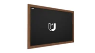 Tablice i flipcharty - Allboards Tablica kredowa MAGNETYCZNA czarna 100x80 cm rama drewniana lakierowana MTB108 - miniaturka - grafika 1