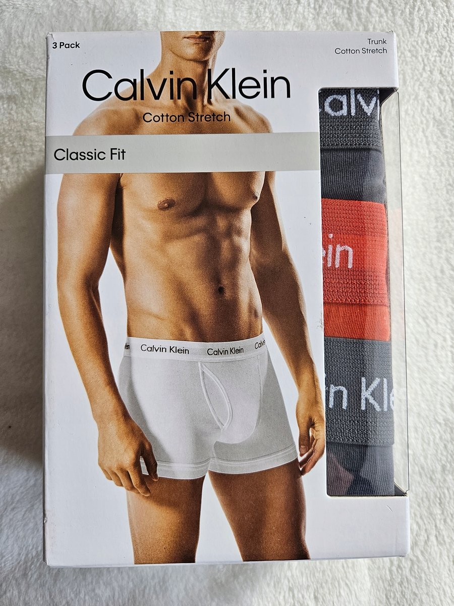 Calvin Klein Majtki Bokserki 3-pack 3 sztuki rozmiar L