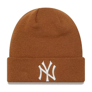 Czapka New Era New York Yankees League Essential 60364360 - brązowa - Czapki i chusty sportowe męskie - miniaturka - grafika 1