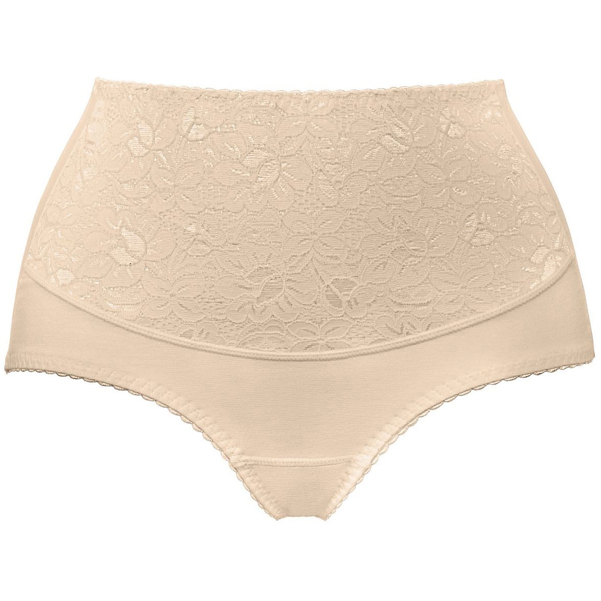 Figi Damskie Bawełniane Majtki Bielizna Modelująca Mitex ALA SUPER Beżowe 8XL