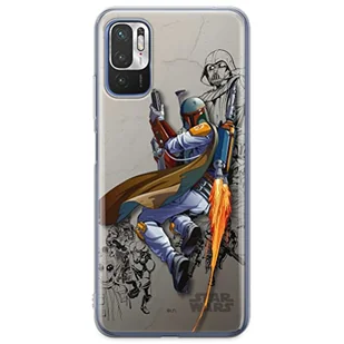 ERT GROUP etui na telefon Xiaomi REDMI NOTE 10 5G / POCO M3 PRO, case oryginalny i oficjalnie licencjonowany przez Star Wars, wzór Boba Fett 003, optymalnie dopasowane, plecki z TPU - Etui i futerały do telefonów - miniaturka - grafika 1