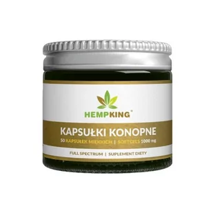 VIVIO Kapsułki konopne 50 szt HEMPKING - Suplementy naturalne - miniaturka - grafika 1
