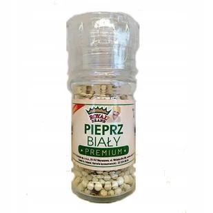 Pieprz biały MŁYNEK WIELORAZOWEGO UŻYTKU - 50 g. - Pieprz - miniaturka - grafika 1