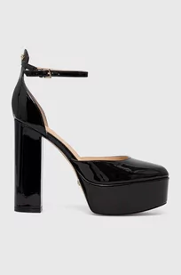 Guess czółenka Calane kolor czarny FL5CAL PAT03 BLACK - Czółenka - miniaturka - grafika 1
