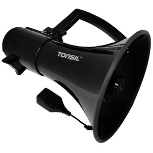 Tonsil TE 30/20 - Megafon bezprzewodowy Czarny ✦ SALON ✦ ZAPYTAJ O RABAT ✦ RATY 30x0% - Megafony - miniaturka - grafika 1