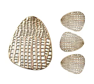 LEILA Komplet 4 podstawek pod kubek 10cmx13cm - Obrusy i serwetki - miniaturka - grafika 1