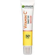 Kremy do twarzy - Garnier Skin Naturals Vitamin C Daily UV Glow SPF50+ krem do twarzy na dzień 40 ml dla kobiet - miniaturka - grafika 1