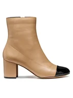 Botki damskie - Geox Botki D Virnilisa 65 D56YYA 0TUHH C0015 Beżowy - miniaturka - grafika 1