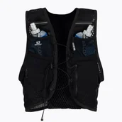 Plecaki - Kamizelka do biegania Salomon Active Skin 8 set czarna LC1757900 - miniaturka - grafika 1