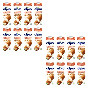 16x Napój roślinny ALPRO migdałowy bez cukru 1 l - Soki i napoje niegazowane - miniaturka - grafika 1